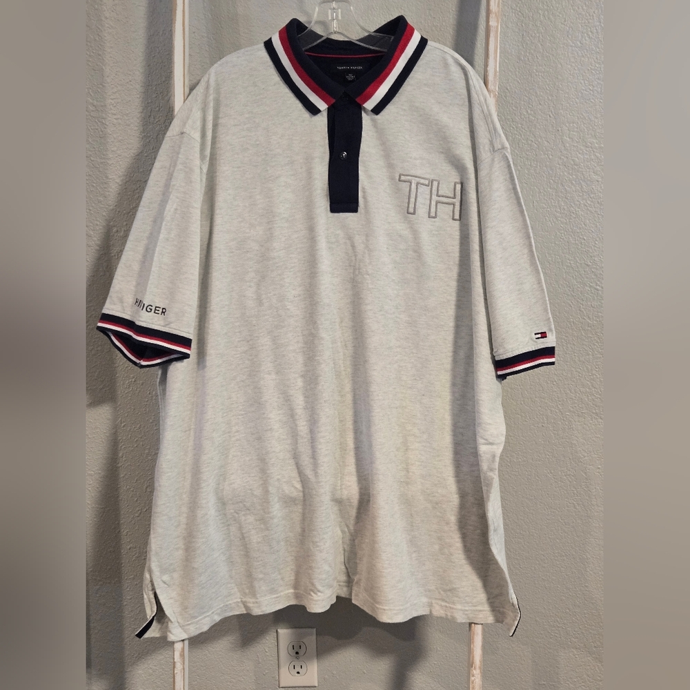 Tommy Hilfiger Gray Polo Shirt
